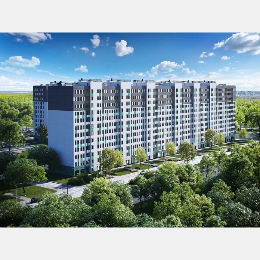2-к. квартира, 41 м², 6/12 эт.