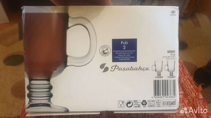 Набор из двух кружек для капучино