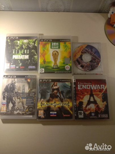 Диски с играми