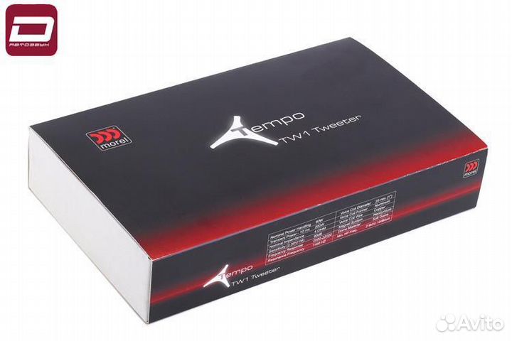 Morel Tweeter Tempo TW-1 твитеры 25 мм, пара