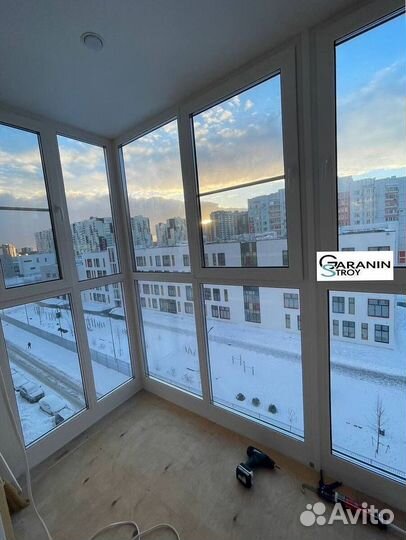 Холодное остекление балконов