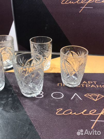 Стопки хрусталь СССР 2