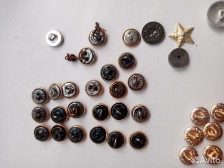 Пуговицы СССР мосштамп и не только