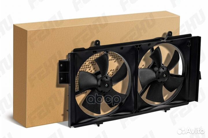 Электровентилятор охлаждения с кожухом Lifan So