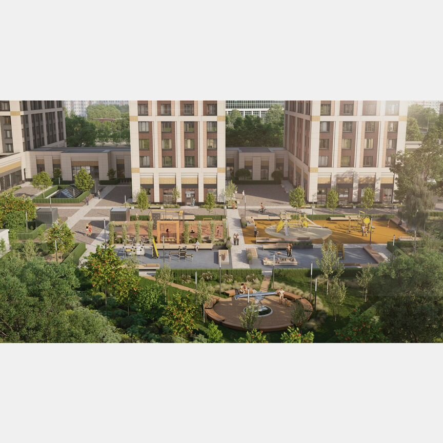 Апартаменты-студия, 20,6 м², 3/16 эт.