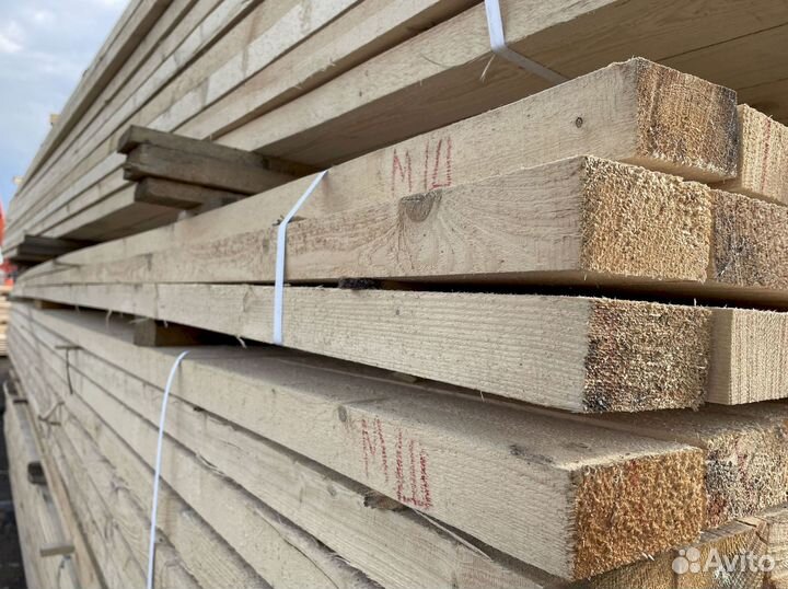 Доска обрезная 50х100