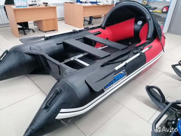 Лодка пвх Stormline Adventure 400 (ST) красная