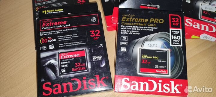Sandisk Extreme Pro CompactFlash 32gb 160MB/s