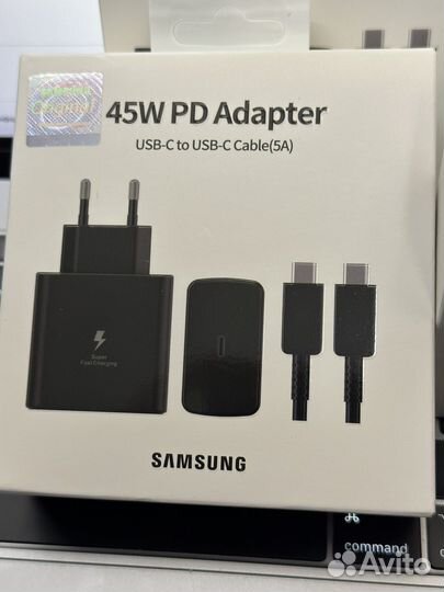 Быстрая зарядка samsung 45w