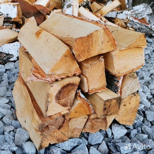 Дрова березовые колотые