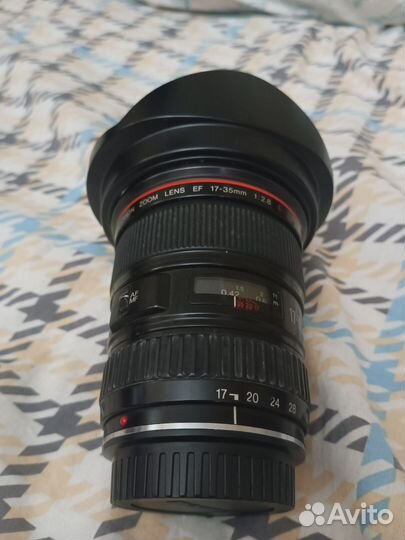 Объектив Canon EF 17-35 2.8L