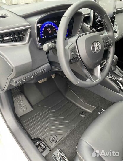 Резиновые коврики Toyota Corolla XII 2018-2022