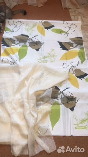 Ткань для шторы и тюля