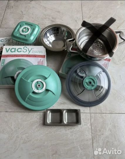 Посуда цептор: крышки, миска