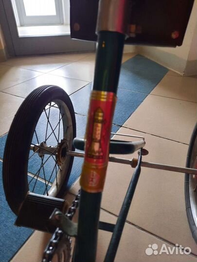 Детский трехколесный велосипед СССР Зиф Космос