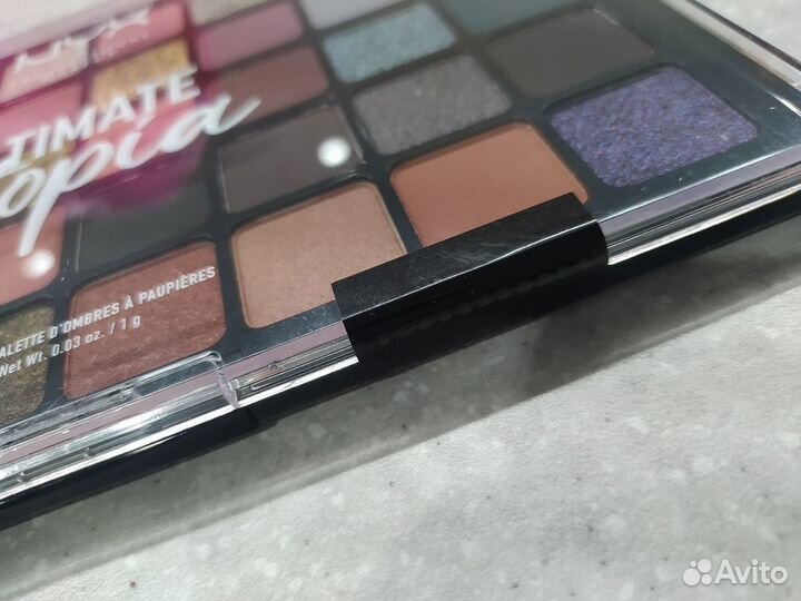 NYX Палетка теней ultimate utopia shadow palette