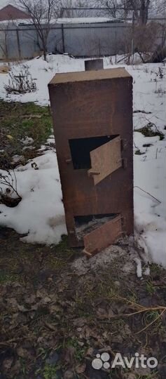 Печь буржуйка бу