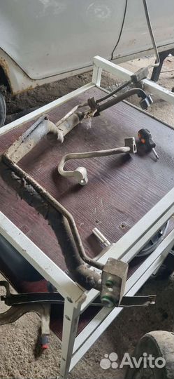 Патрубки кондиционера на geely мк