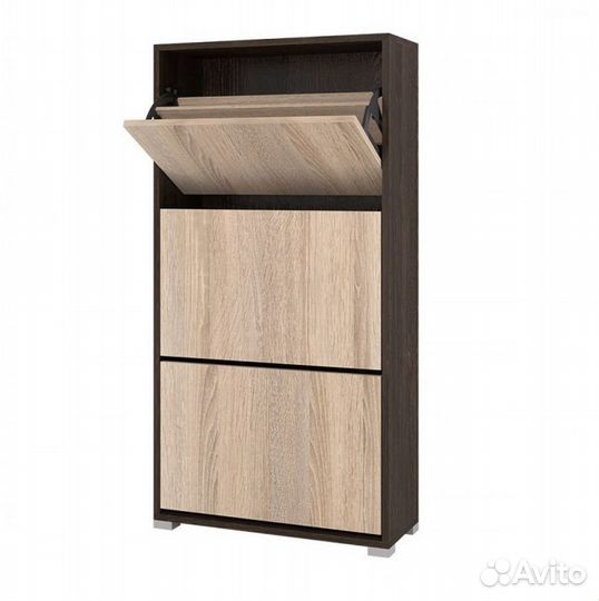 Обувница новая в прихожую сонома