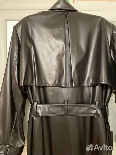 Кожаный плащ Dokuchaeva