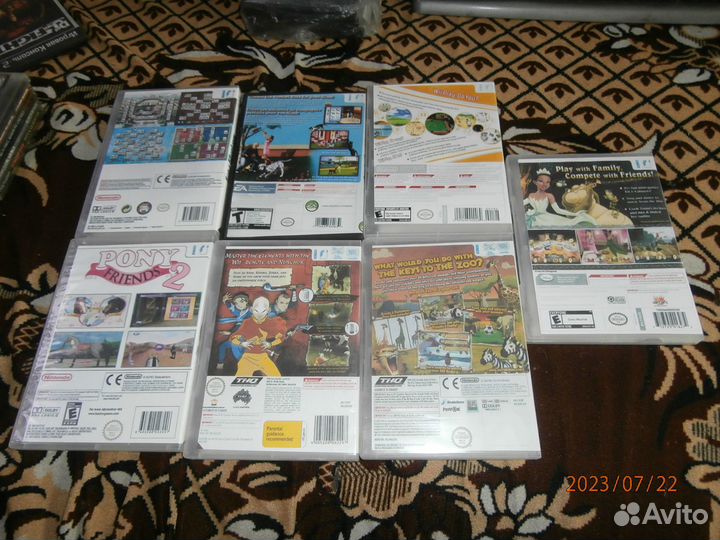 Диски xbox 360 nintendo WII sega dreamcast PS1