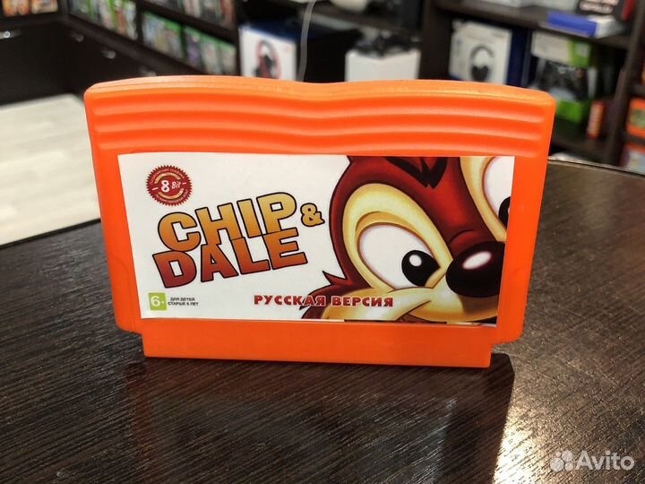 Chip & Dale Чип и Дейл 8 bit