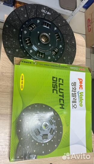 Диск сцепления D6DA/DE08 D- 380 14 зубов Хундай HD