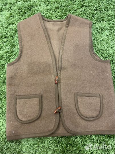 Жилет верблюжий детский