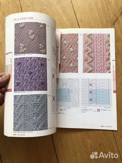 Японская книга по вязанию 250 knitting patterns