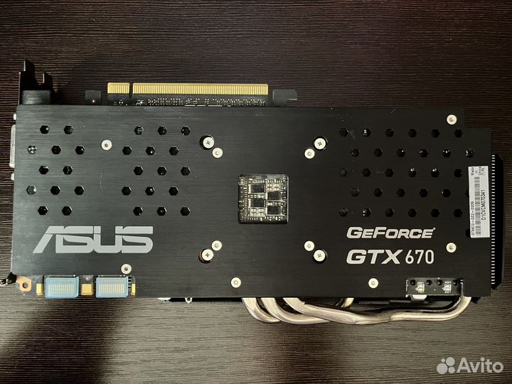Видеокарта asus GeForce GTX 670 2Gb gddr5