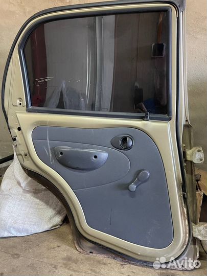 Двери задние Matiz