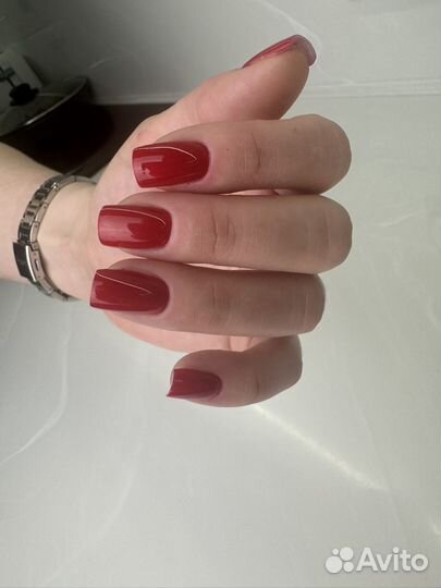 Маникюр с укреплением