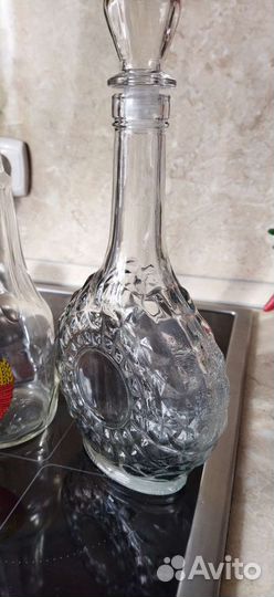 Графины стеклянные 0.5