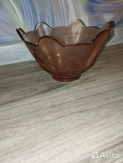 Салатники цветное стекло