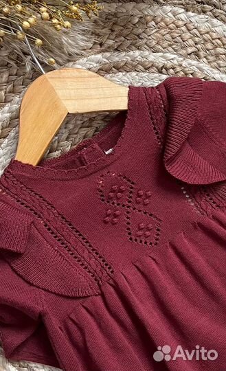 Новое платье для девочки c&a 74,80