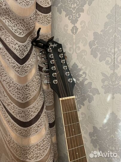 Акустическая гитара 12 струнная flight