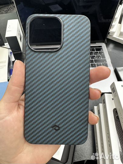 Pitaka 13 pro синий/ крапинки от клея