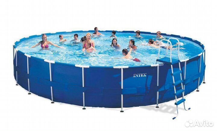 Каркасный бассейн Intex 732х132