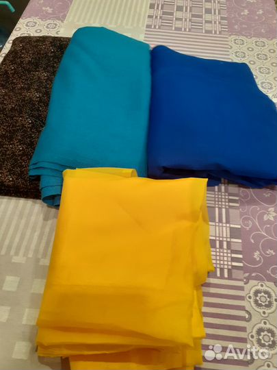 Тюль с вышивкой