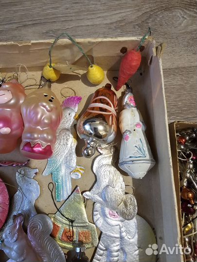 Елочные игрушки СССР