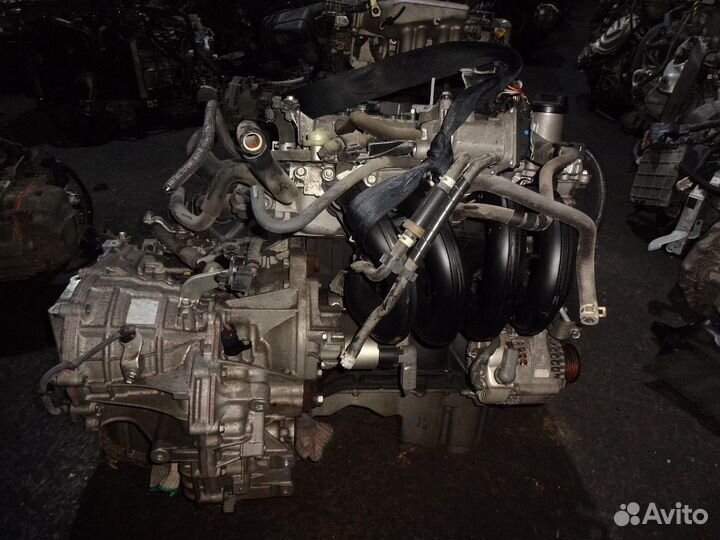 Двс+кпп toyota 2SZ-FE