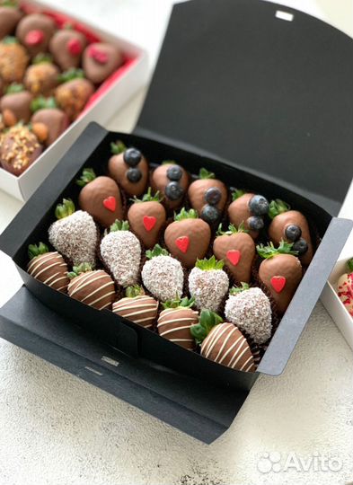 Клубника в шоколаде набор