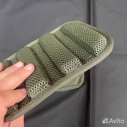 Кап для бронежилета боковые олива (комплект)