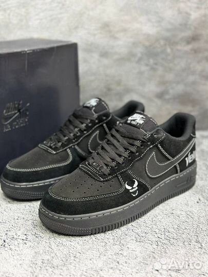 Кеды черные мужские Nike air force