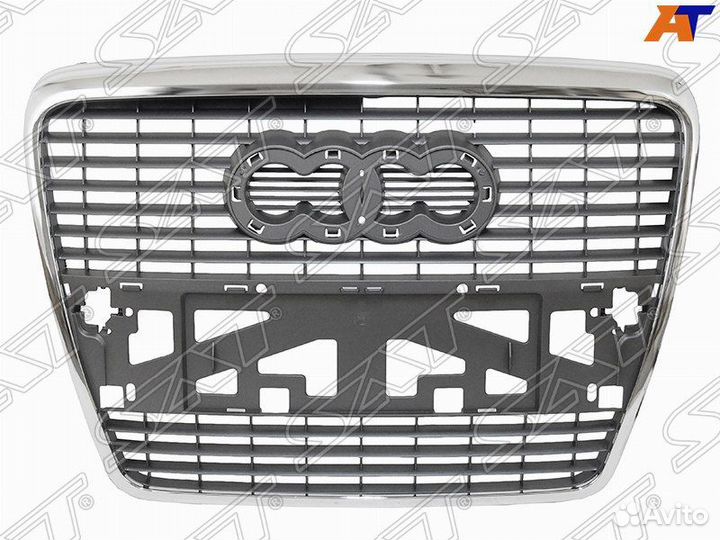 Решетка радиатора audi A6 05-08 хром