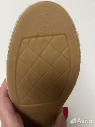 Эспадрильи chanel