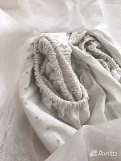 Простынь на резинке 120 60