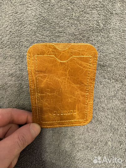 Картхолдер из натуральной кожи