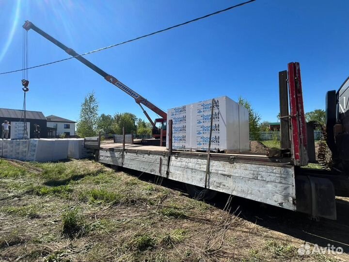 Газоблоки с завода Бонолит