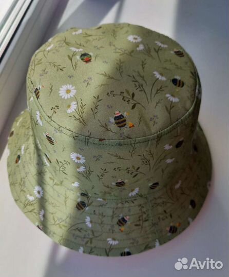 Панама для девочки Шмель и ромашки